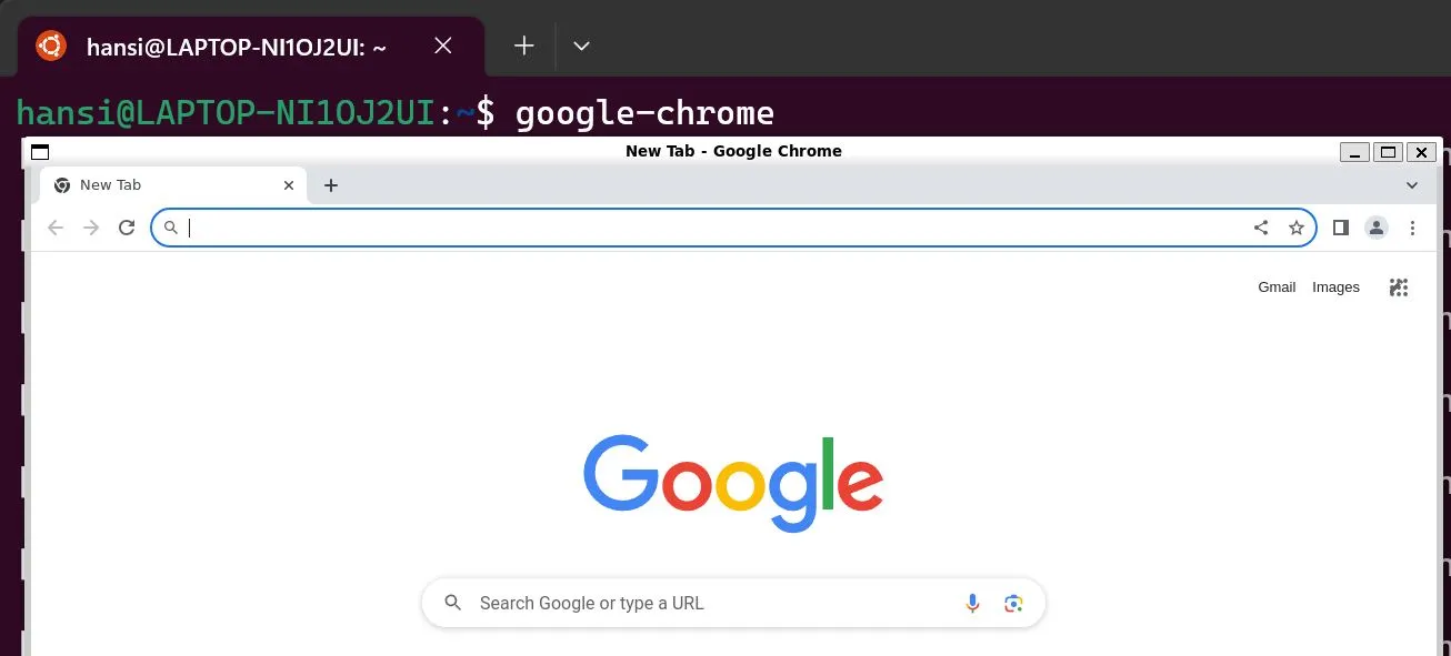 Chrome in WSL2