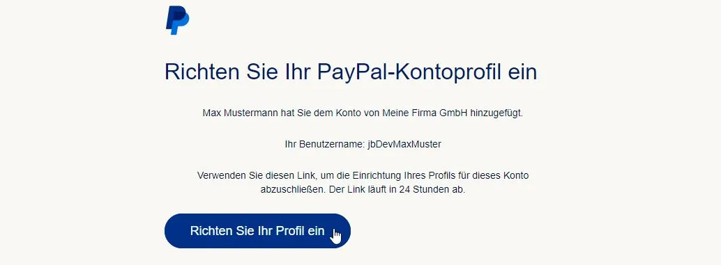 PayPal Entwickler Zugang aktivieren